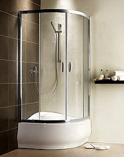 Душевая кабина полукруглая "Premium Plus A 1700"
