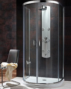 Душевая кабина полукруглая "Premium Plus P"