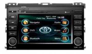 Штатная магнитола Road Rover  Toyota Prado GPS DVD 2 din bluetooth TV