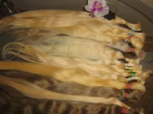 волос натуральный славянский для наращивания