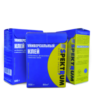 клей Spektrum (Швеция)  для бумажных , флизелиновых и виниловых обоев