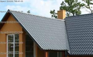Металлочерепица по индивидуальным размерам в Бресте