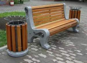 Скамейки и Лавки парковые из гранита