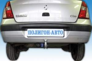 фаркоп Renault Clio седан с 2002г(категория Fx)