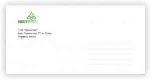 Конверты,печать на конвертах