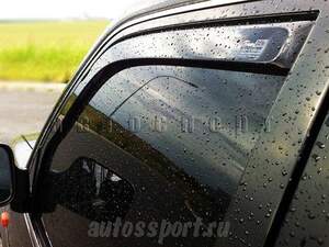 Дефлекторы окон вставные MITSUBISHI CARISMA (1995-2004) седан «Team HEKO» передние