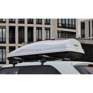 Бокс Atlant Diamond 350л 135х80х40 см, двухстороннее открывание белый глянцевый