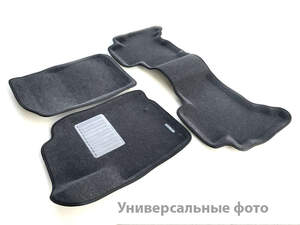 Коврики в салон текстильные Euromat 3D Business KIA Mohave (2009-2017-) (3 ряд) серые Коврики в салон текстильные Euromat 3D Business KIA Mohave (2009-2017-) (3 ряд) серые