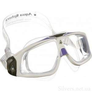 Очки для плавания Aqua Sphere Seal 2.0 Lady Clear Lens White/Purple (175160)