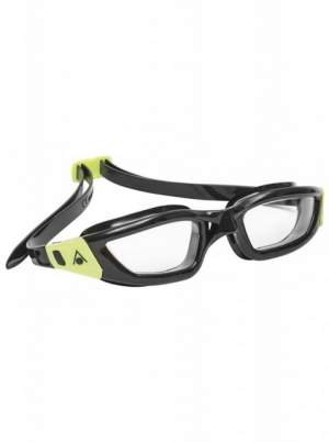 Очки для плавания Aqua Sphere Kameleon Black/Lime Lens Clear (183020)