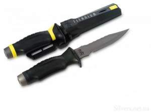 Нож Underwater Kinetics Blue Tang Titanium, Drop Point (30064)