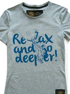 Футболка Aqua John Relax and go deeper Man