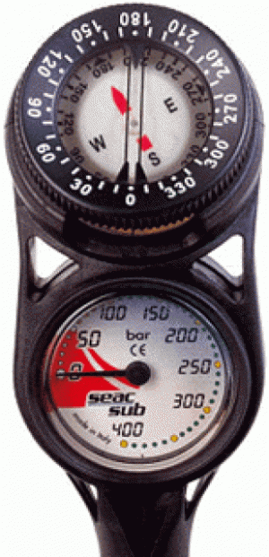 Манометр Mares + компас
