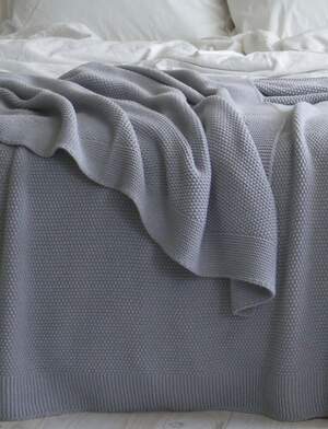 Покрывало LA MODNO Corn Sky gray 170х240