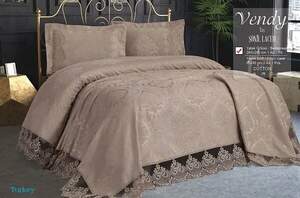 Жаккардное покрывало на кровать Vendy Tas 260х260