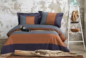 Полуторное постельное белье Сатин Issimo home Galley