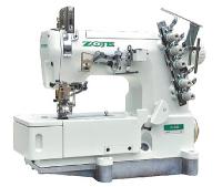 ZOJE ZJ-W562-2, плоскошовная машина цепного стежка, с верхним раскладчиком под окантовку