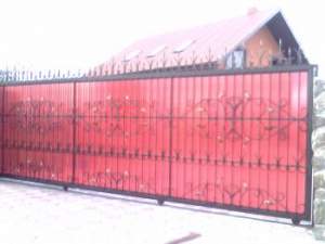 Откатные ворота Откатные ворота